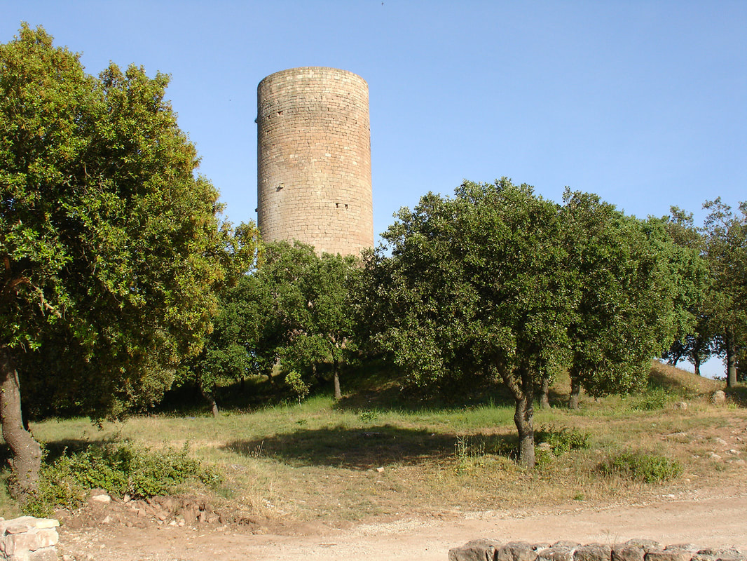 Mittelalterlicher Turm in La Manresana